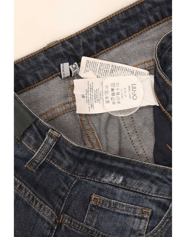 Damskie jeansy Liu Jo w trudnej sytuacji W31 L28 Niebieskie bawełniane