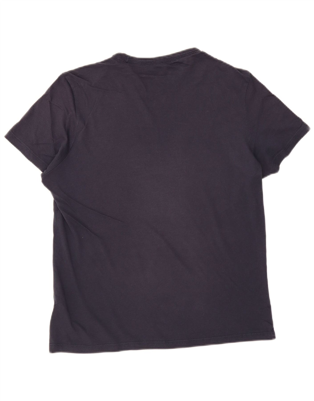 Męska koszulka z grafiką JACK & JONES, średnia, granatowa, bawełniana