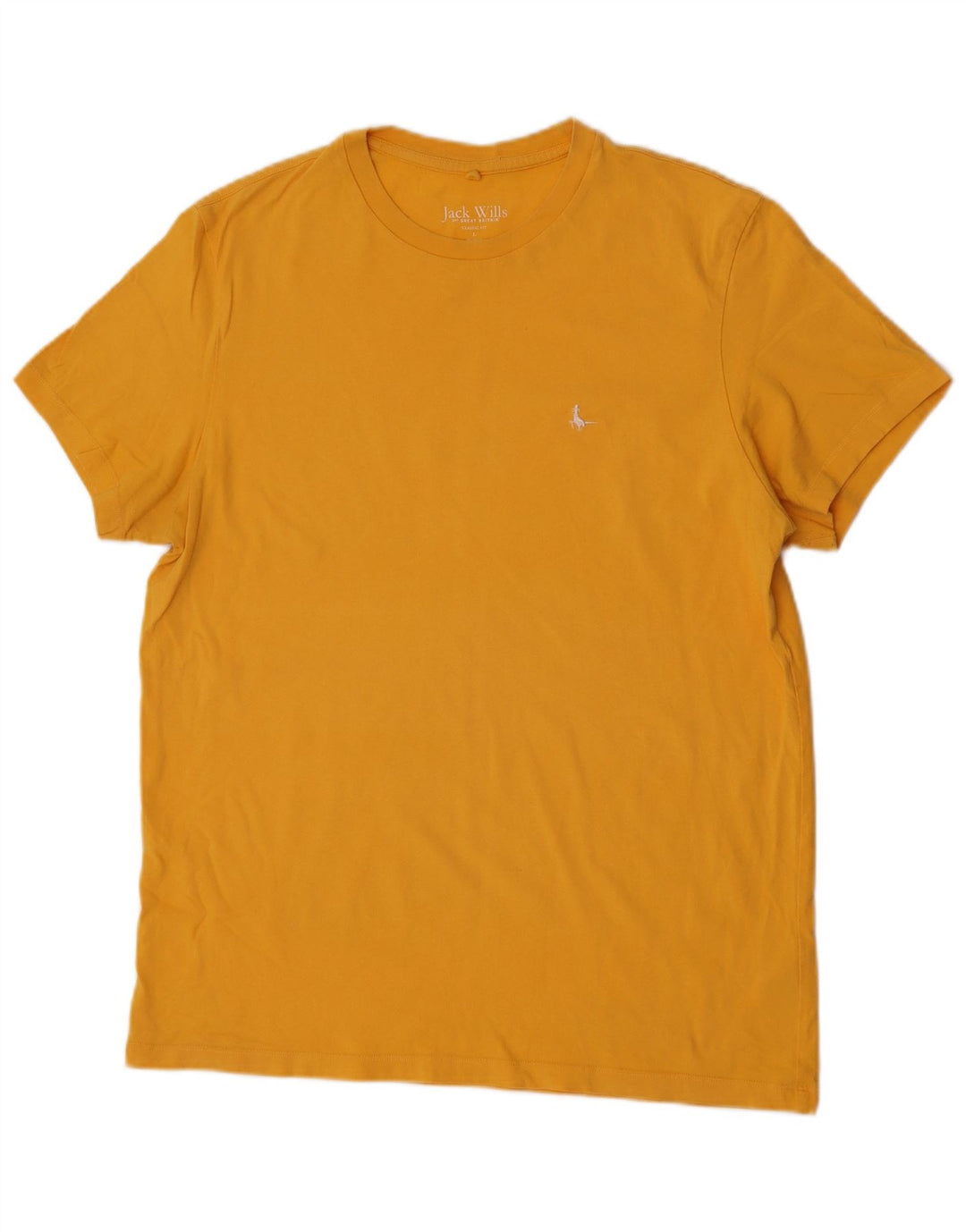 T-shirt męski Jack Wills, duży, żółty, bawełniany