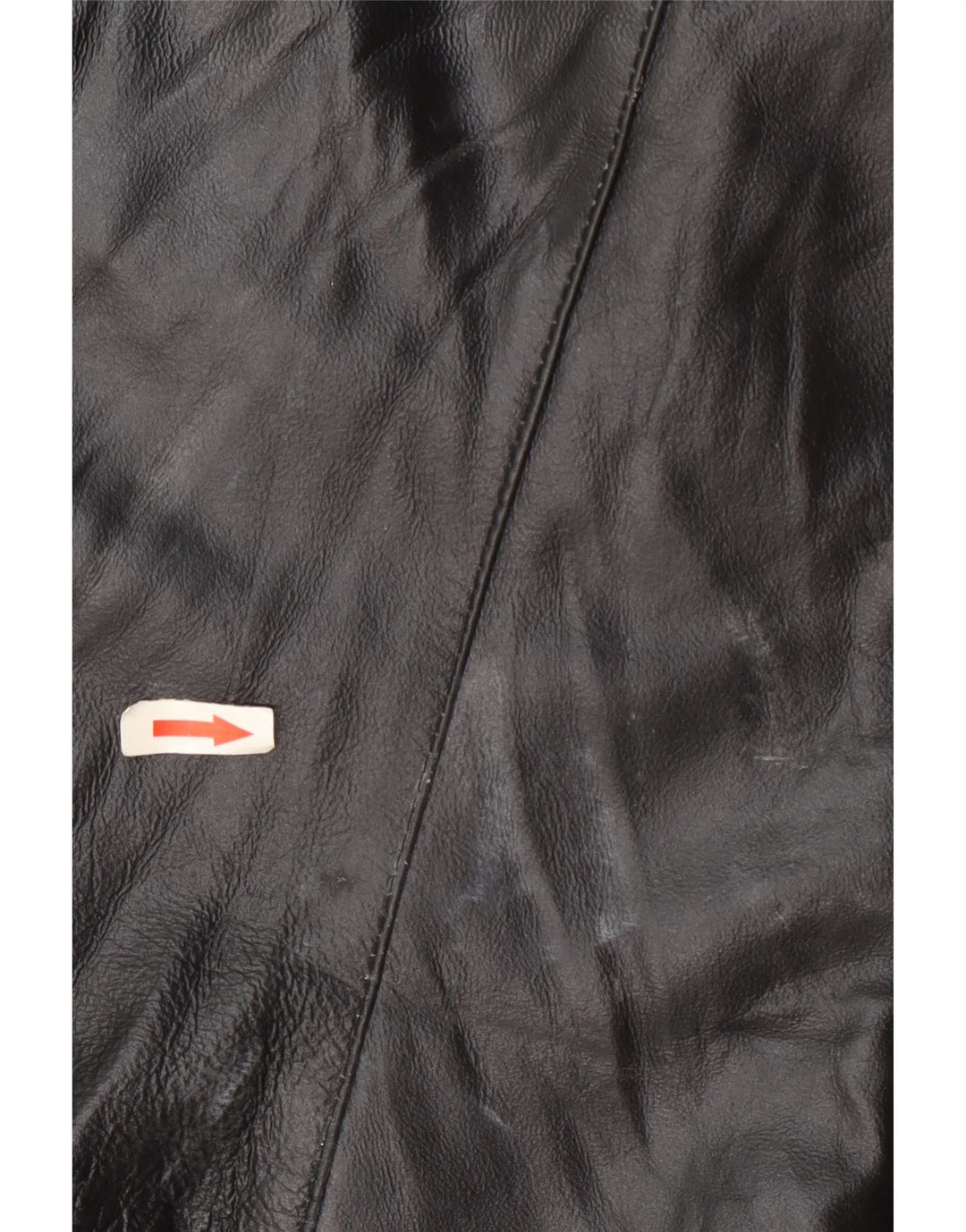Damska kurtka skórzana vintage IT 48 XL w kolorze czarnym