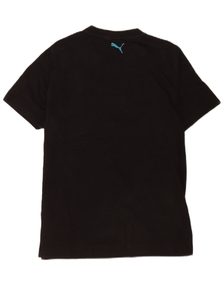 Męska koszulka T-shirt Puma, średnia, czarna w paski