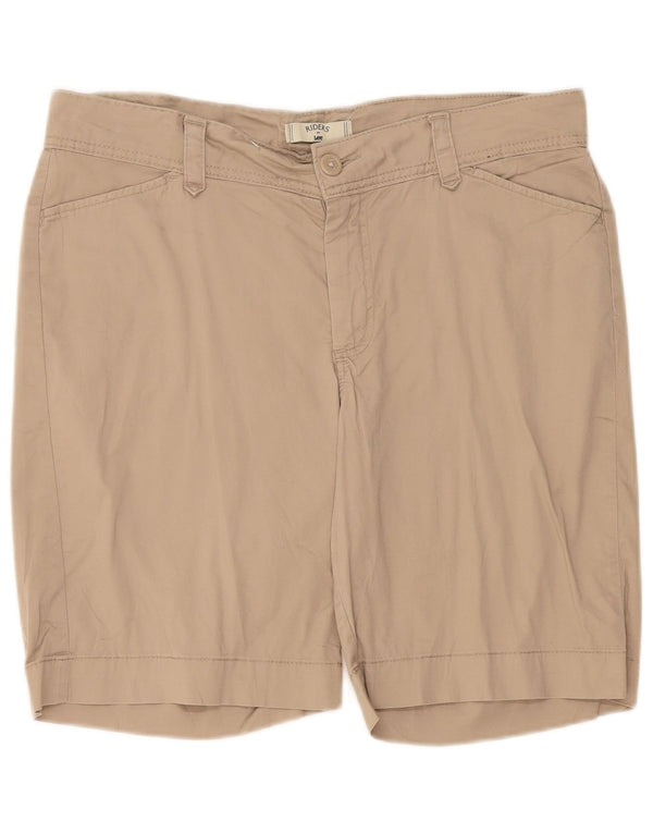 Damskie spodenki Lee Riders US 14 XL W36, beżowa bawełna