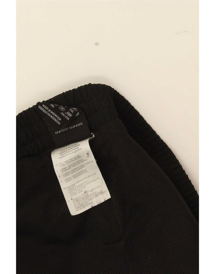 Męskie spodnie dresowe Adidas 2XL, czarny poliester