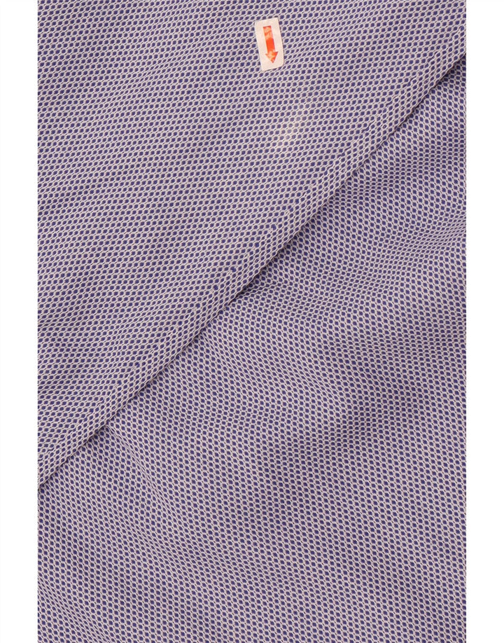 Koszula męska Boggi o dopasowanym kroju, rozmiar 40 15 3/4 Średnioniebieska, geometryczna bawełna