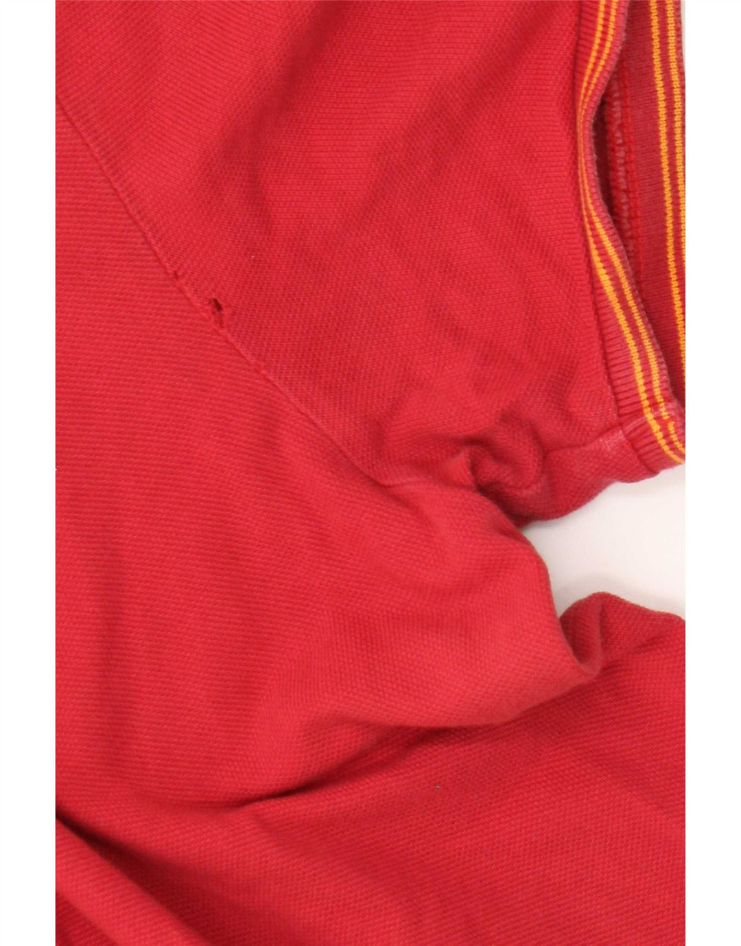 Męska koszulka polo Nike Galata Saray, bawełniana w średnie czerwone paski