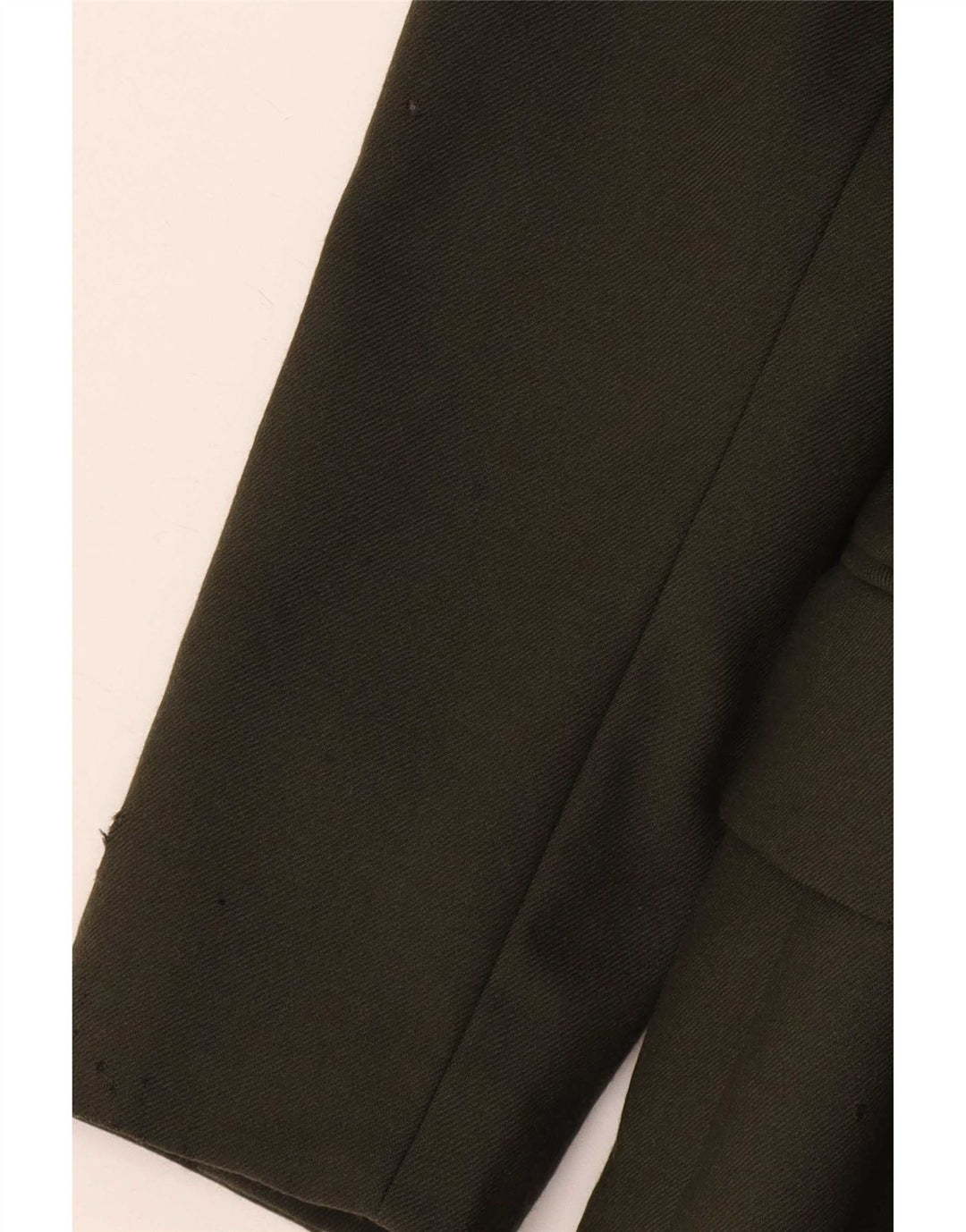Massimo Dutti Damska marynarka otwarta EU 38 Mała wełna khaki
