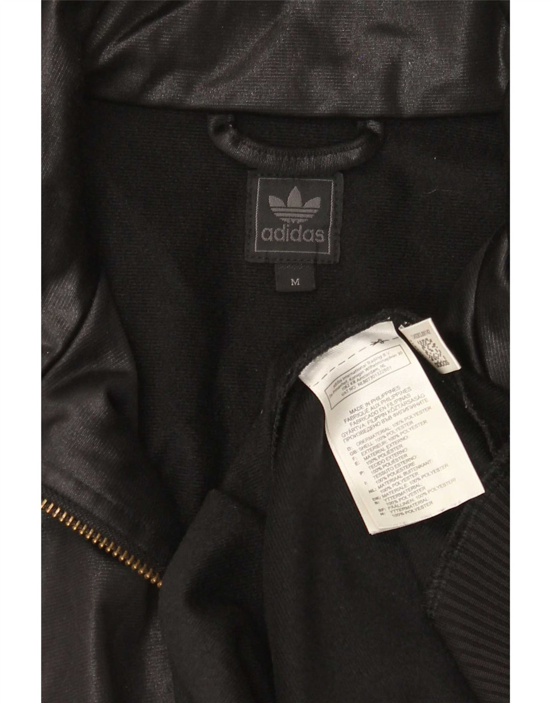 Adidas Męska bluza dresowa Chile 62, średnia czarna poliester