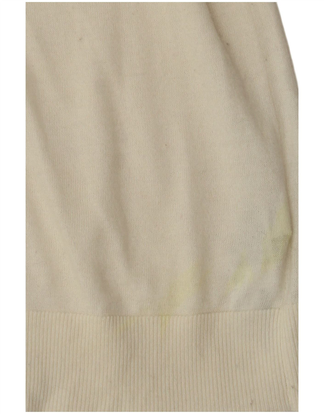 MASSIMO DUTTI Damski sweter z golfem UK 12 Średni biały