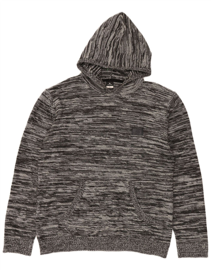 Męski sweter z kapturem Rip Curl XL, szary, nakrapiany akryl