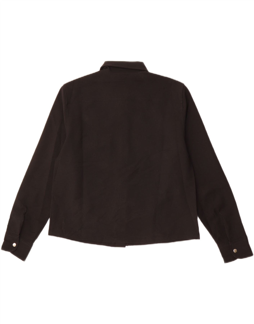 BENETTON Womens Shirt IT 46 Large Black Polyester Vintage Benetton and Second-Hand Benetton from Messina Hembry 