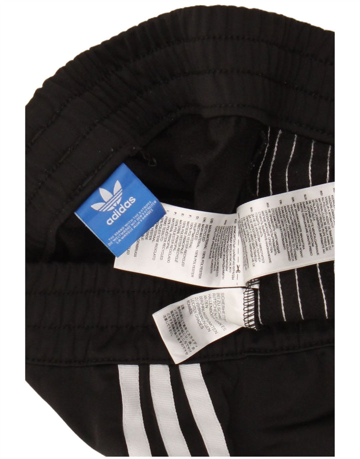 Damskie spodenki sportowe Adidas UK 10, małe, czarne, poliestrowe