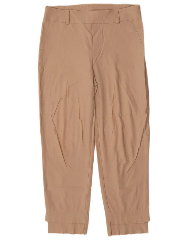 Spodnie damskie Joseph Ribkoff z wysokim stanem UK 12 Medium W30 L25 Beig