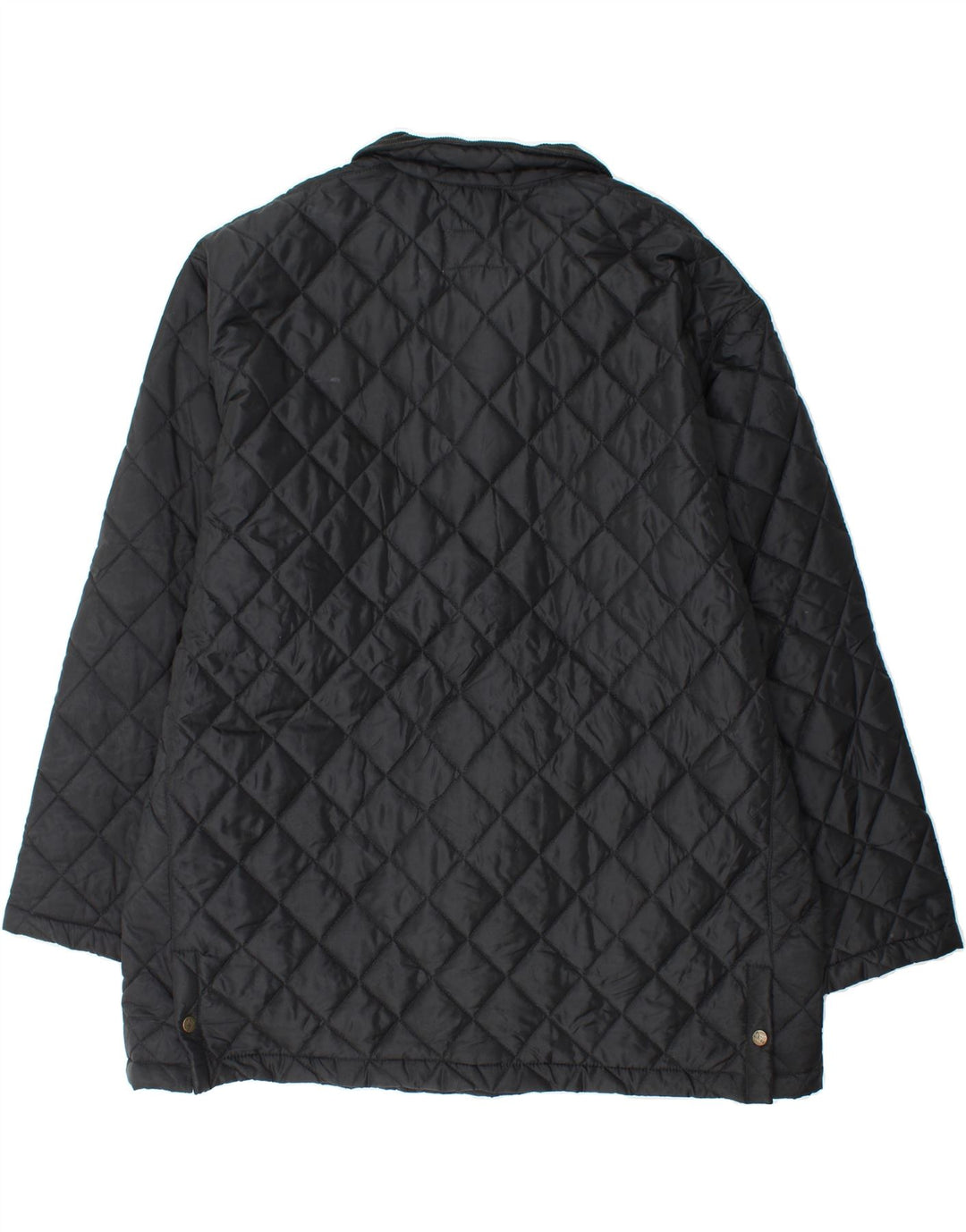SINFUL Mens Quilted Jacket UK 42 XL Black Vintage Sinful and Second-Hand Sinful from Messina Hembry 