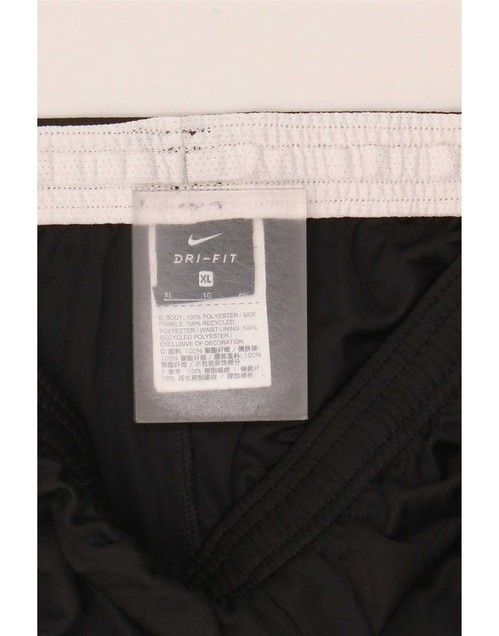 Męskie spodenki sportowe Nike Dri Fit XL, czarny, poliester z blokami kolorów