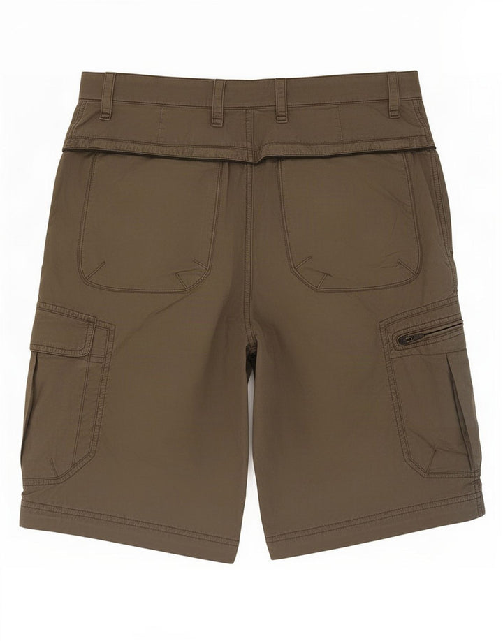 Męskie spodenki cargo Marks & Spencer W32, duże, bawełniane w kolorze khaki