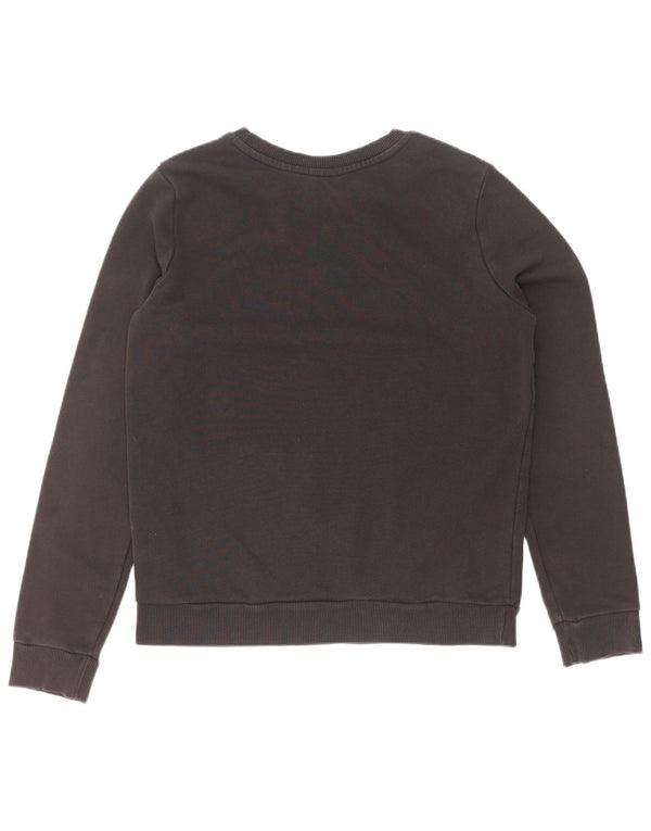 Damska bluza Adidas Graphic Jumper UK 12 Średnia czarna bawełna