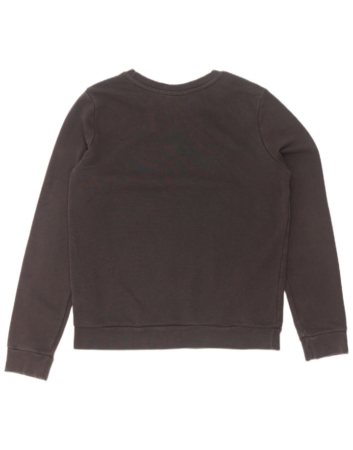Damska bluza Adidas Graphic Jumper UK 12 Średnia czarna bawełna