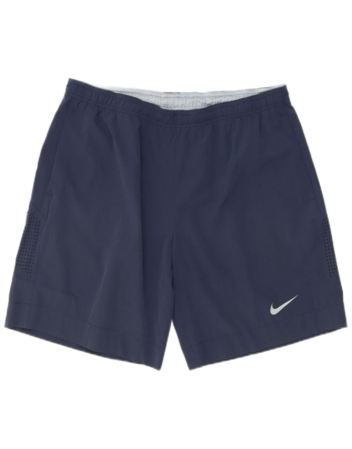 Męskie spodenki sportowe Nike XL, granatowe, poliestrowe