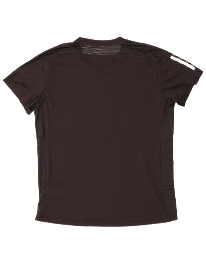 Męska koszulka Adidas Aeroready Top, duża, czarna, z poliestru