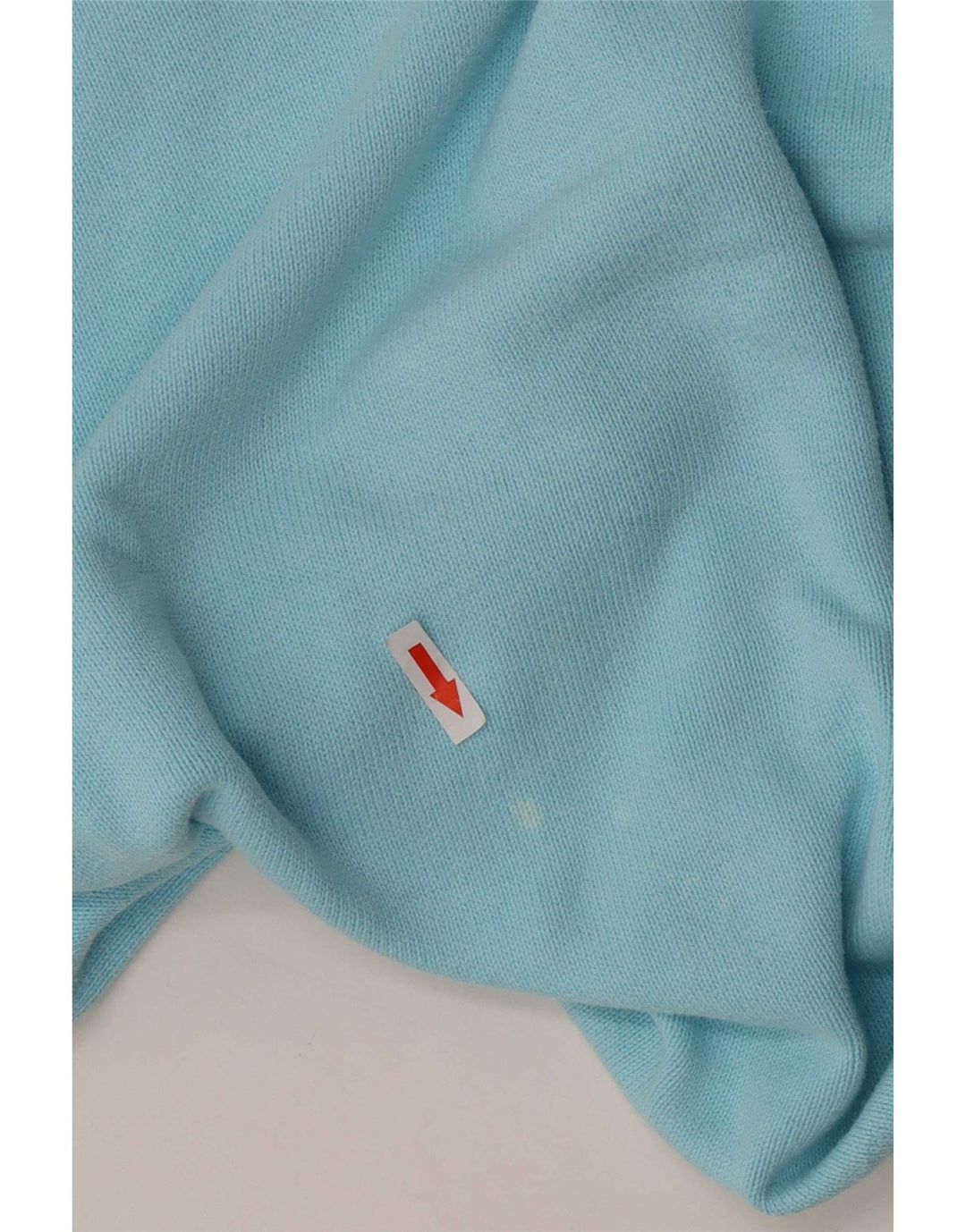 Męski sweter Marks & Spencer Blue Harbor z dekoltem w kształcie litery V, mały, turkusowy