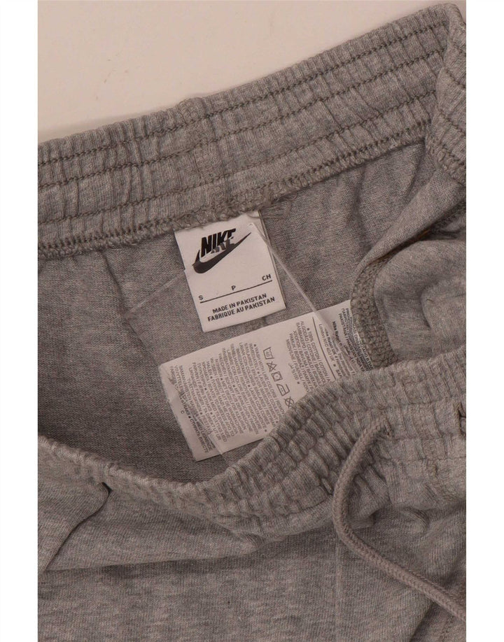 Męskie spodenki sportowe Nike, małe, szare, bawełniane