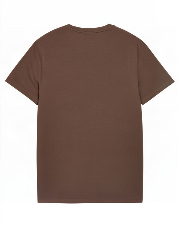 T-shirt męski Jack Wills o klasycznym kroju, XL, brązowy, bawełniany
