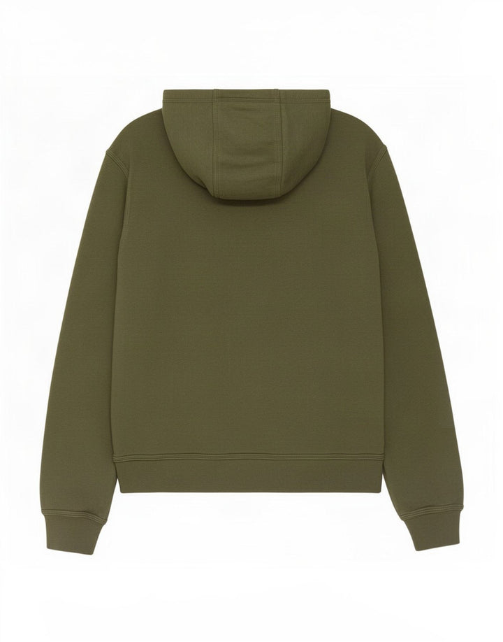 Męski sweter z kapturem i zamkiem Nike, bawełna w kolorze khaki