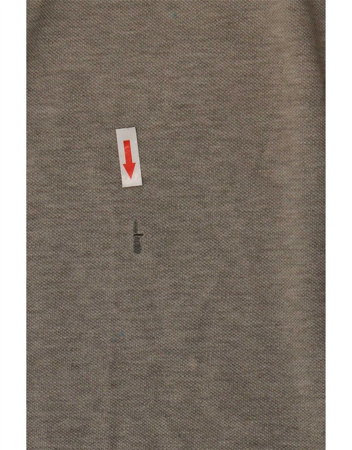 Męska koszulka polo slim fit Fred Perry XL, szara bawełna