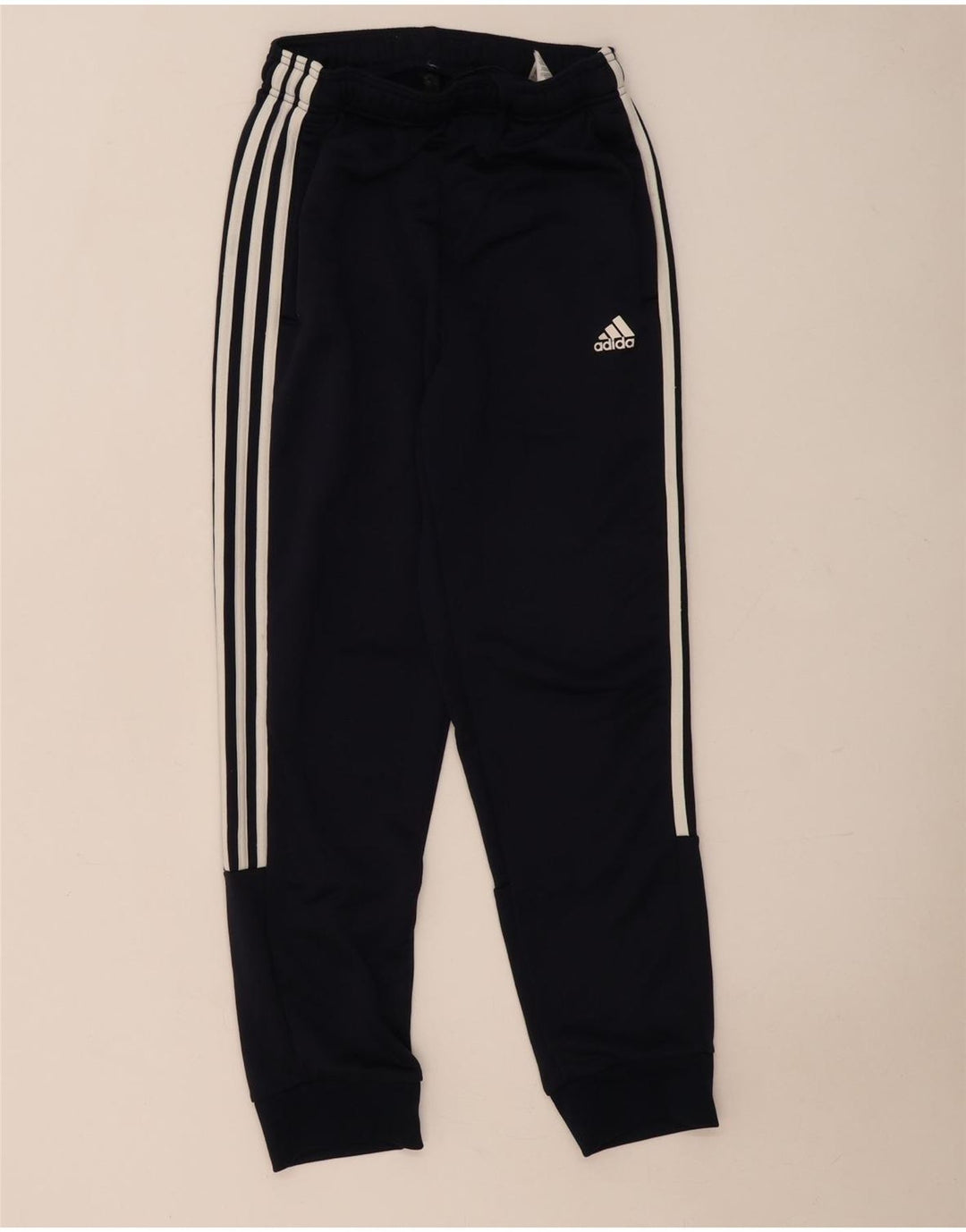 Adidas Męskie Spodnie Dresowe Joggery Małe Granatowe Poliester