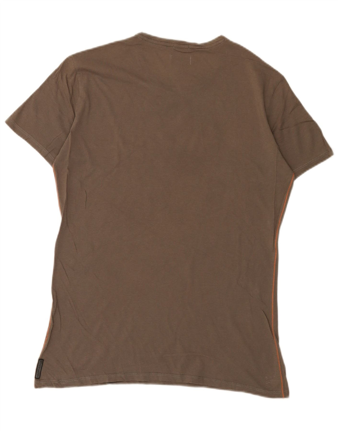 Męska koszulka Armani Jeans Extra Slim Graphic Top 2XL w kolorze szarym