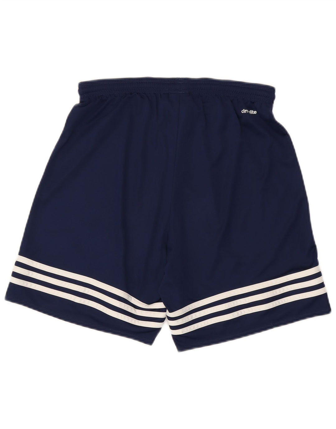 Męskie spodenki sportowe Adidas Climalite, małe, granatowe, poliestrowe