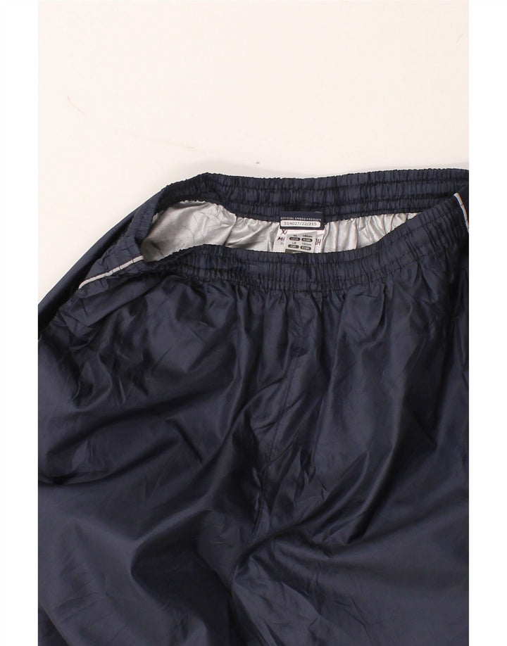 UMBRO Girls Tracksuit Trousers 11-12 Years Large  Navy Blue Polyester Vintage Umbro and Second-Hand Umbro from Messina Hembry 