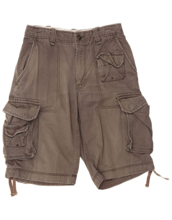 Męskie spodenki cargo Gap W28 Small, szare, bawełniane