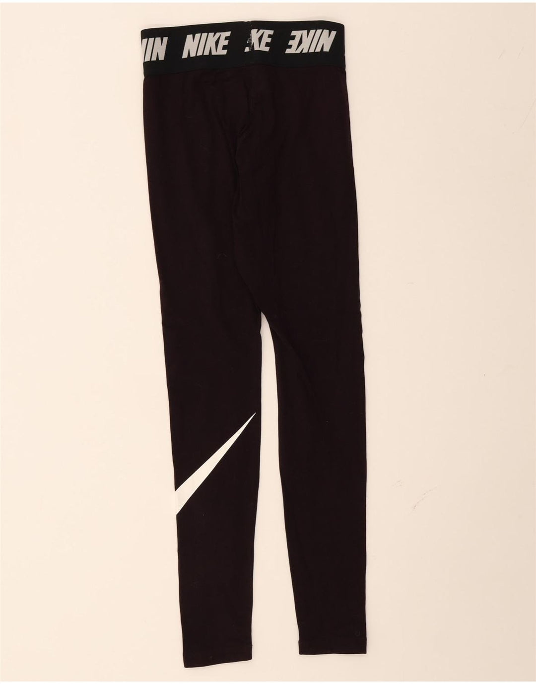 NIKE Womens Graphic Leggings UK 8 Small  Purple Vintage Nike and Second-Hand Nike from Messina Hembry 