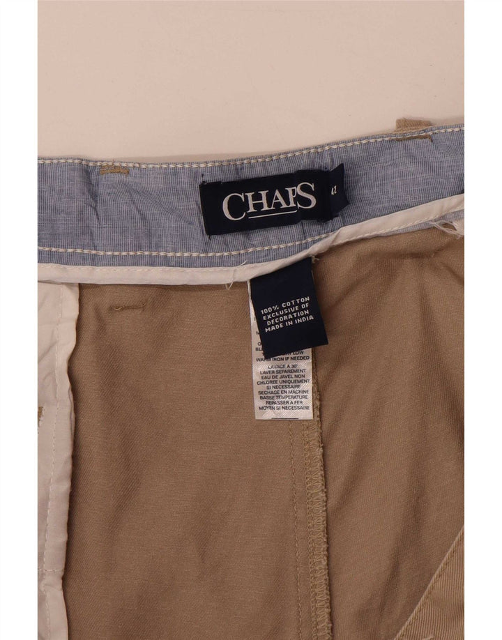 Męskie spodenki chino Chaps W42 2XL beżowa bawełna