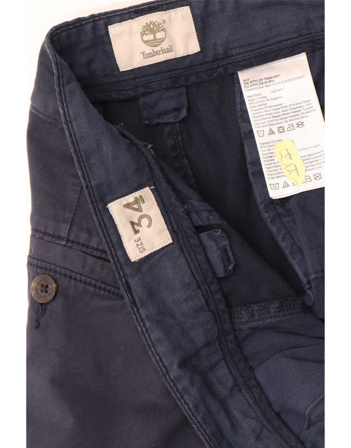 Męskie spodenki Chino Timberland W34, duże, granatowe, bawełniane
