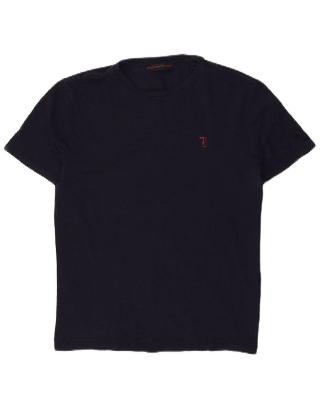 T-shirt męski Trussardi Jeans, mały, granatowy