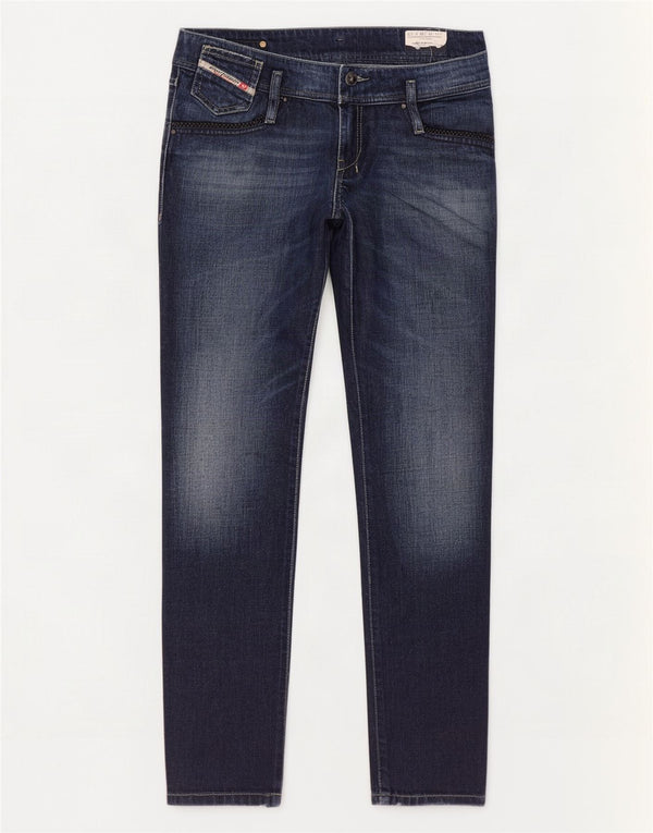 Damskie jeansy Diesel Matic Slim W29 L32 Granatowe, bawełniane