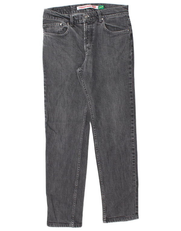 Carrera Mens 700 Regular Slim Jeans IT 46 Small W31 L30 Szara bawełna