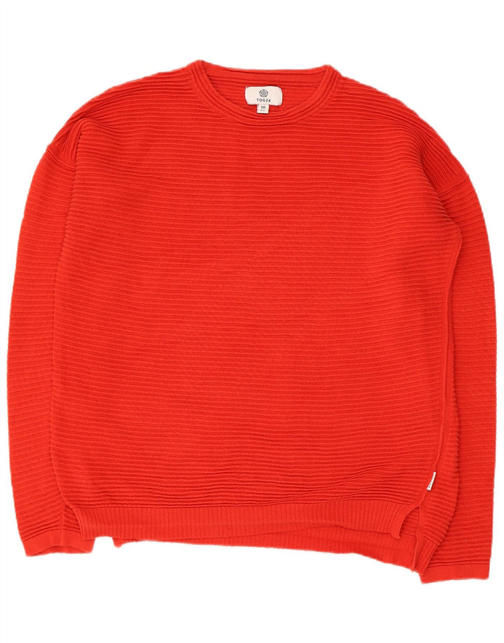 Sweter damski Tog 24 z okrągłym dekoltem UK 10, mały, czerwony