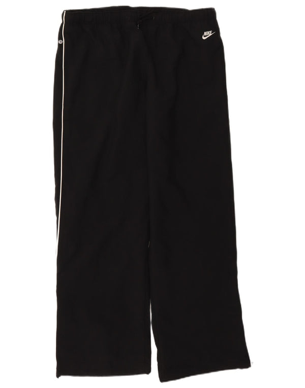 Damskie spodnie dresowe Nike UK 14/16, duże, czarne, poliestrowe, sportowe