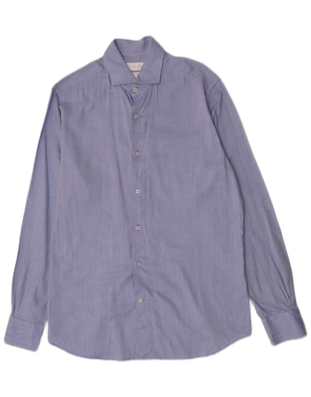 Koszula męska Massimo Dutti EU 40 15 1/2 Średnio niebieska bawełniana