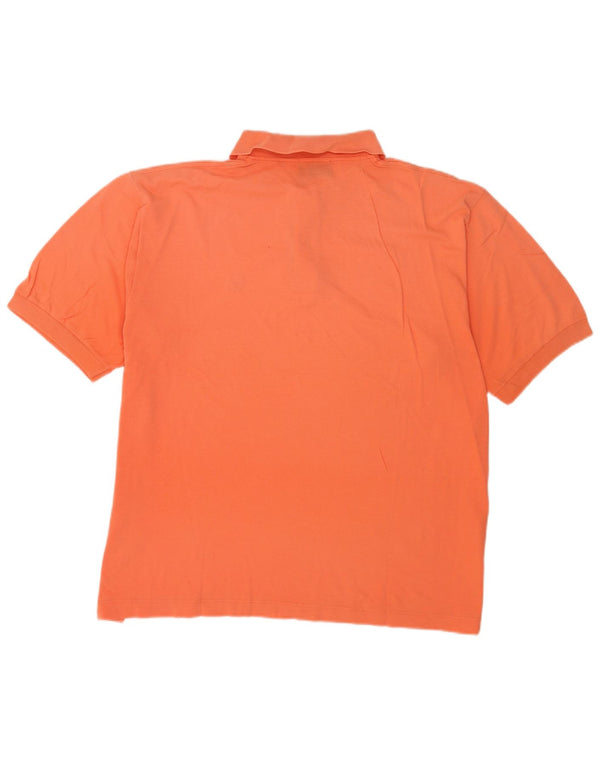 Męska koszulka polo Sergio Tacchini XL, pomarańczowa, bawełniana