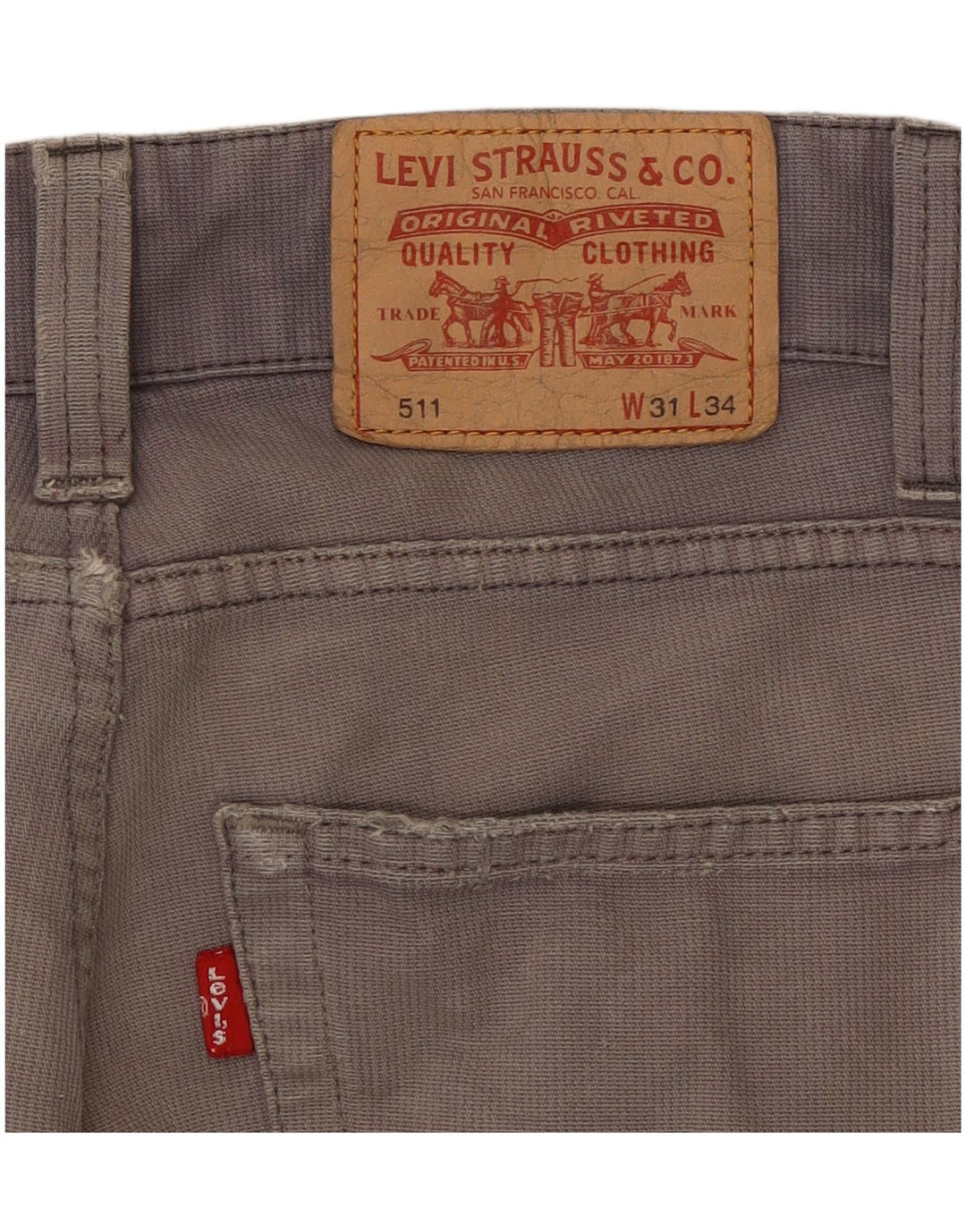 Damskie wąskie spodnie na co dzień W31 L32