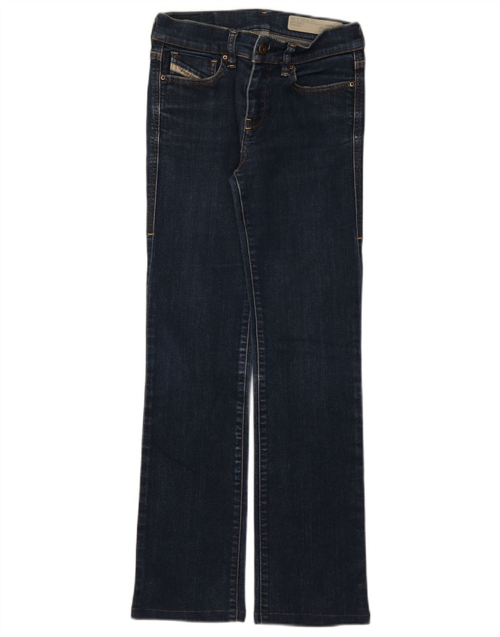 Damskie jeansy Bootzee-St Regular Slim Bootcut Diesel W23 L27 Granatowe