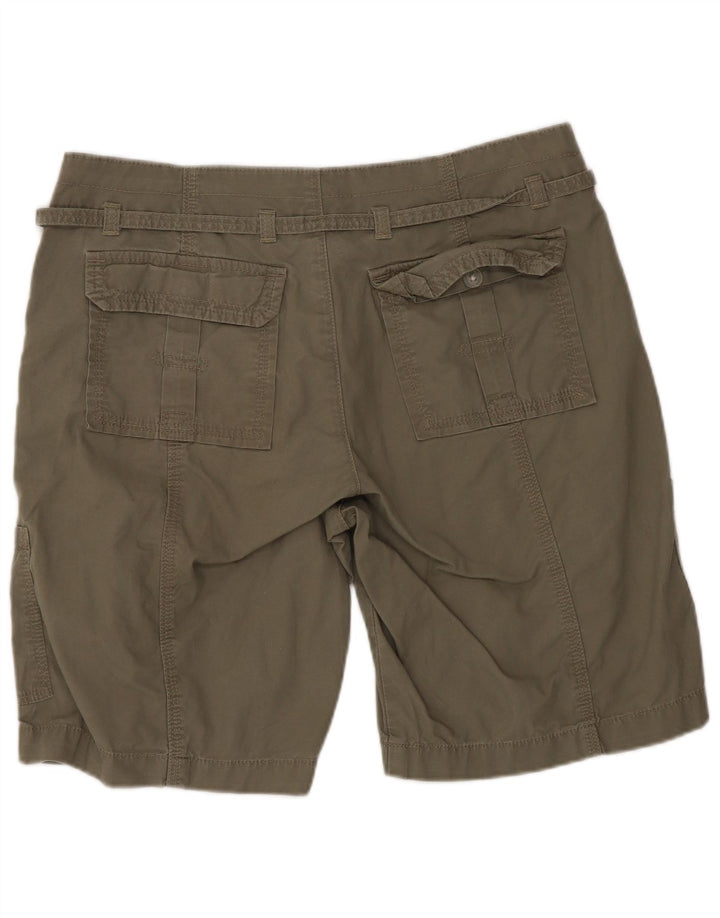 Damskie spodenki cargo Lee US 8 Medium W30, zielone, bawełniane