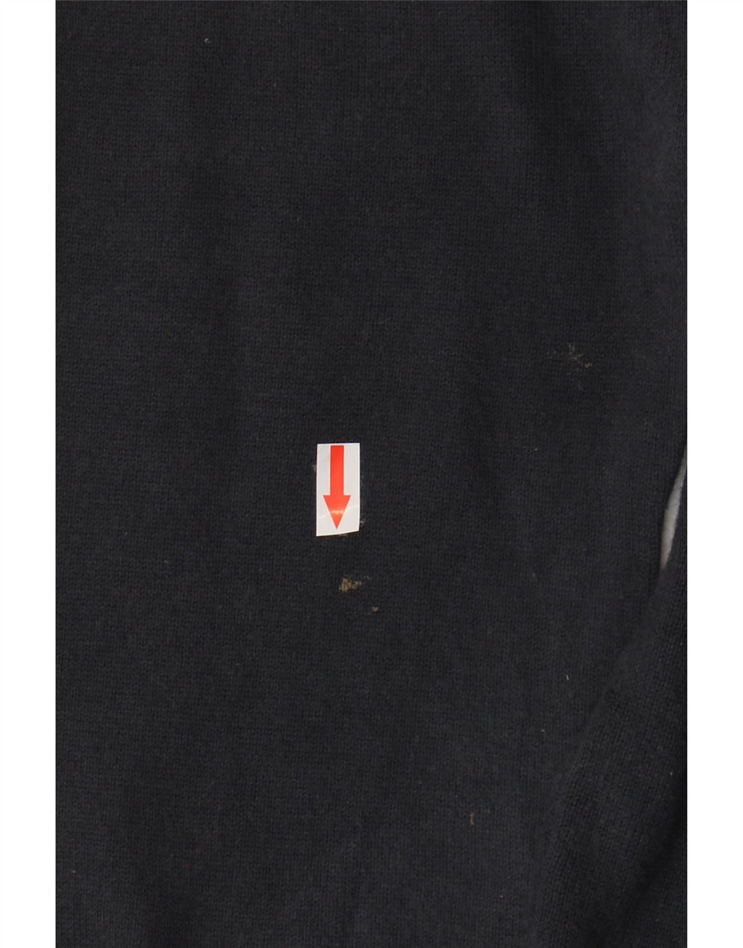 Męski sweter zapinany na zamek Massimo Dutti EU 38, średni granatowy, bawełniany