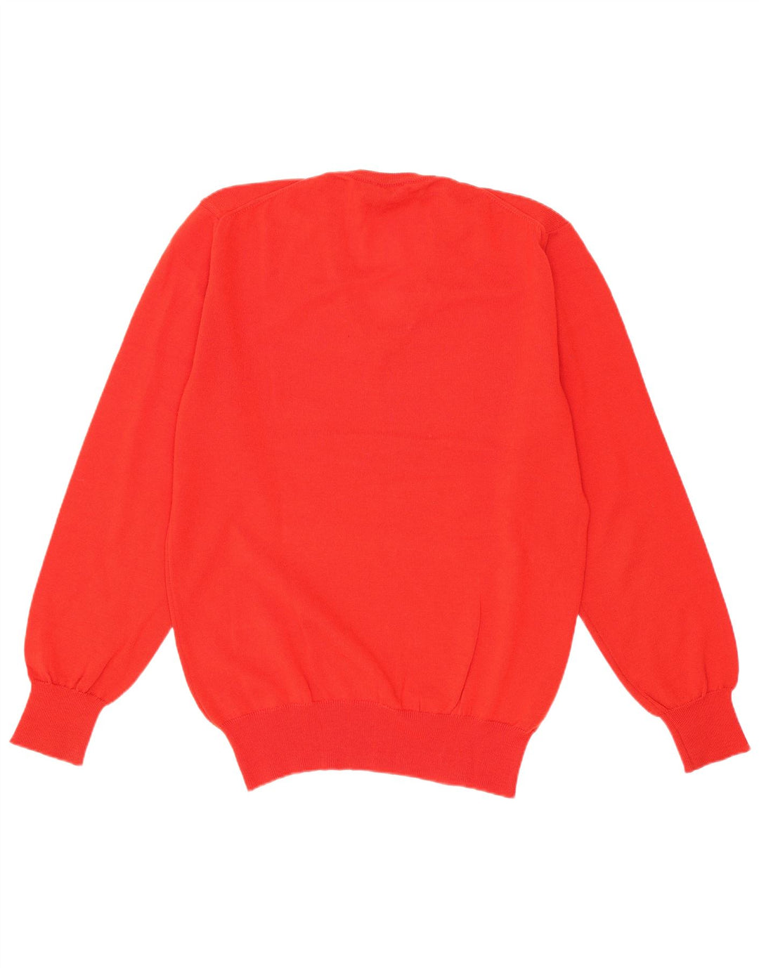 Męski sweter Ted Lapidus z dekoltem w kształcie litery V IT 46 Small Red Merino, wełna