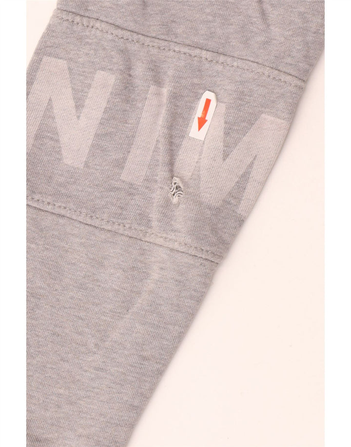 Męska bluza z grafiką Tommy Hilfiger, duża, szara, bawełniana