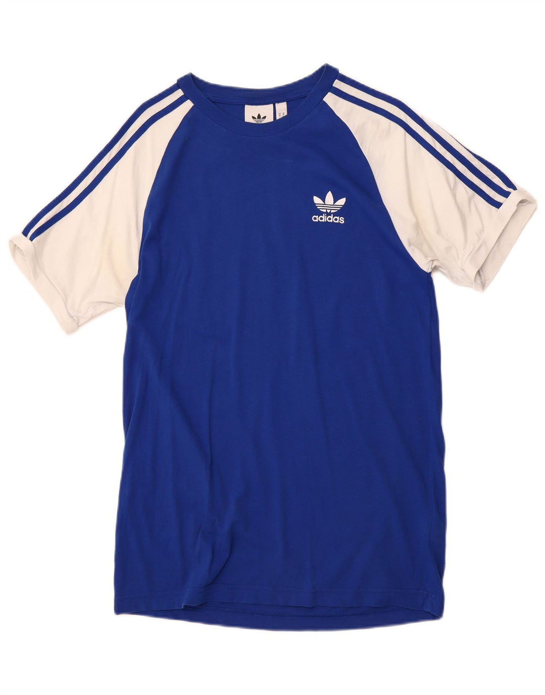 T-shirt męski ADIDAS, bawełniany, w kolorze średniego błękitu